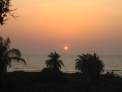 The Gambia sunset. Summer Grove Villa.